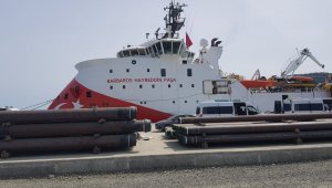 Barbaros Hayreddin Paşa sismik araştırma gemisi Filyos Limanı'na ulaştı