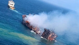 Yanarak batan X-Press Pearl gemisinin kaptanı tutuklandı!