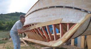 38 yıldır ahşap tekne üretiyor!