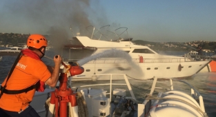 Bebek Koyu'nda yangın paniği!