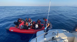 Bodrum'da 26 düzensiz göçmen kurtarıldı!