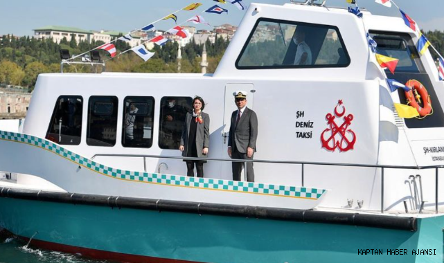 İstanbul'un milli deniz taksileri suya indirildi!