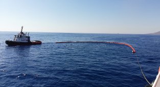 Petrol kirliliğine karşı başlatılan temizlik çalışmalarında sona gelindi!