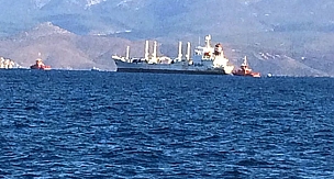 Lady Tuna Tuzla'ya Doğru Yola Çıktı